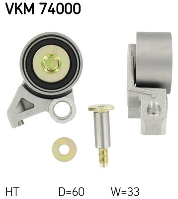 Obrázok Napínacia kladka ozubeného remeňa SKF  VKM74000